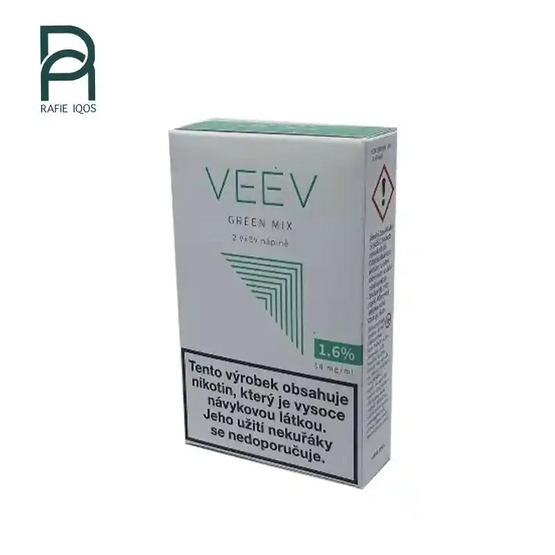 VEEV Mix Mint یکی از طعم‌های خنک و پرطرفدار برند ویو است که با ترکیبی متعادل از نعنای کلاسیک و منتول تازه طراحی شده. این طعم حس پاکی، طراوت و شادابی را منتقل می‌کند و انتخابی عالی برای علاقه‌مندان به طعم‌های خنک و تمیز است.